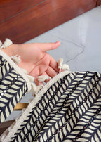 Pure Cotton Printed Kurti with Chikankari Farshi  salwar