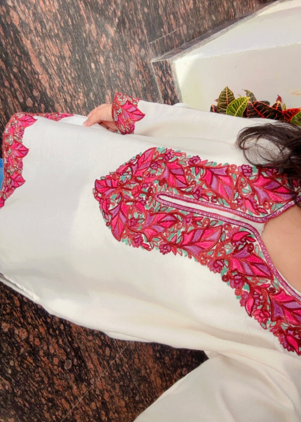 Kashmiri Woollen EmbroideredKurti – Winter Special