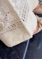 Pure Cotton Printed Kurti with Chikankari Farshi  salwar